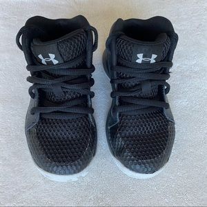 *Sold* Under Armour Kids Black Sneakers Shoes